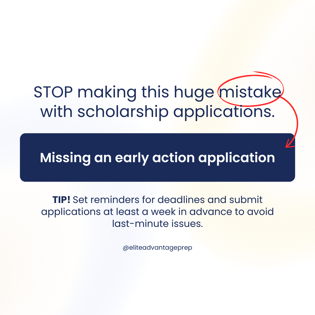 Elite Advantage Prep social media post 4